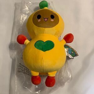 Set of TWO identical Happy World Peanut Butter plush friends. New